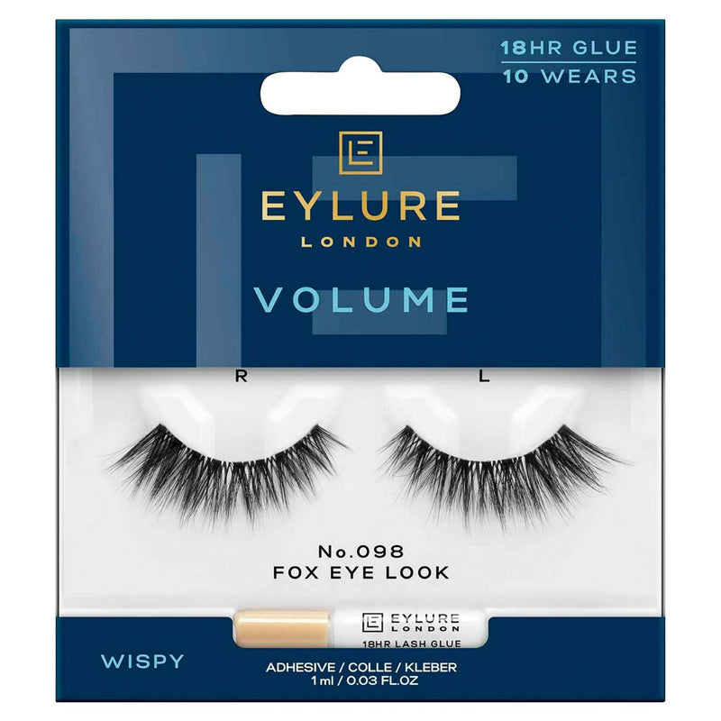 Eylure volume no 098 wispy adhesive strip lash - British product