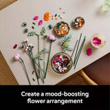 LEGO Botanicals flower bouquet building kit, imported from the UK