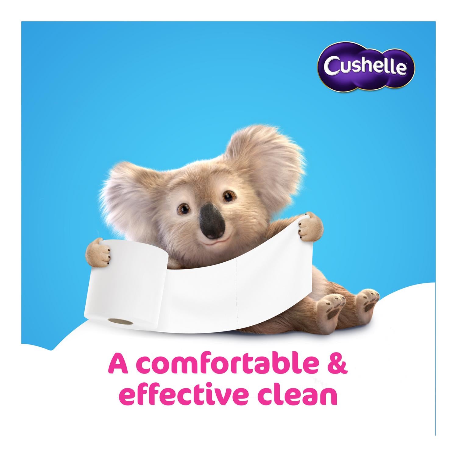 Cushelle Original toilet rolls 32 pack - British product