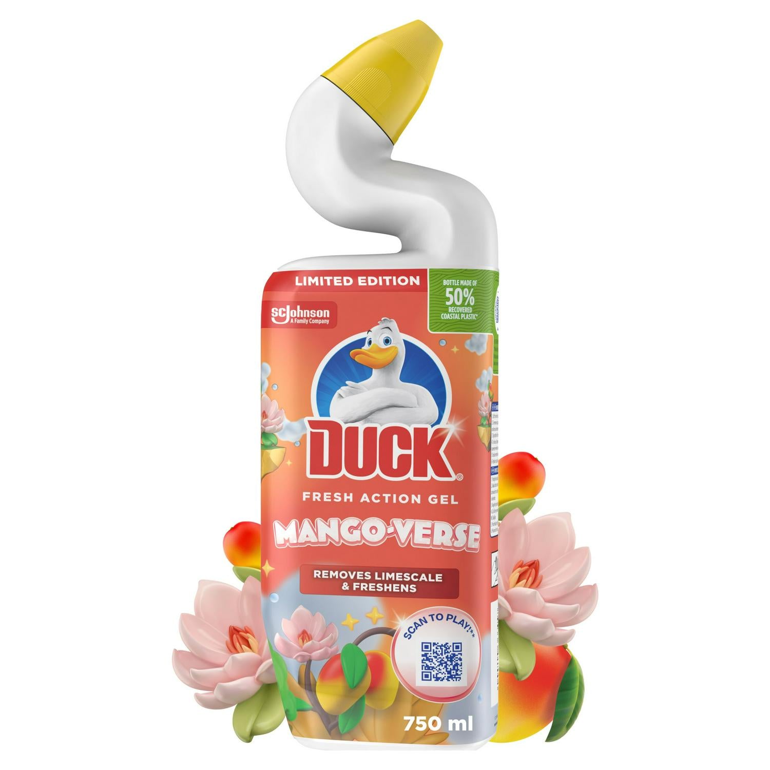 Mango Scented Liquid Toilet Cleaner Gel 750ml