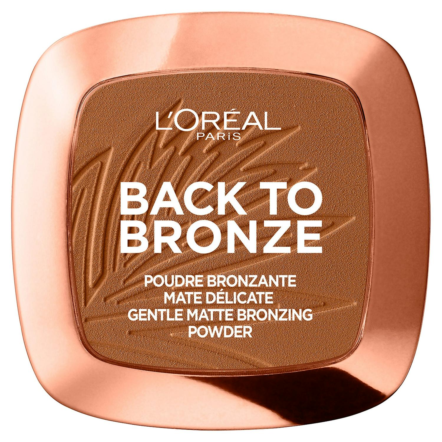 Matte Bronzing Powder with Natural Coconut Formula for Sun-Kissed Look
