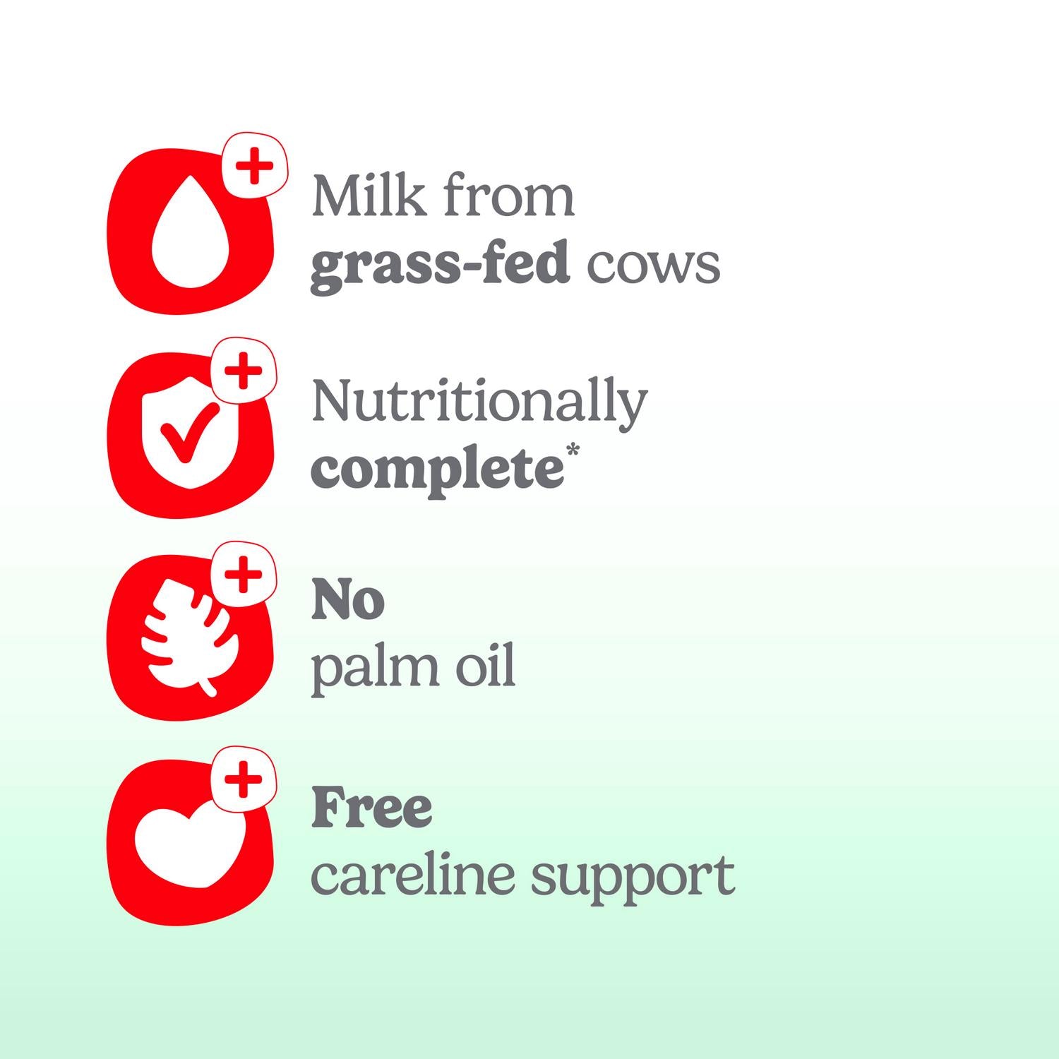 Ready-to-Feed Infant Milk Formula Liquid for Babies from Birth 1L with DHA