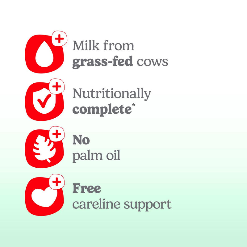 Ready-to-Feed Infant Milk Formula Liquid for Babies from Birth 1L with DHA