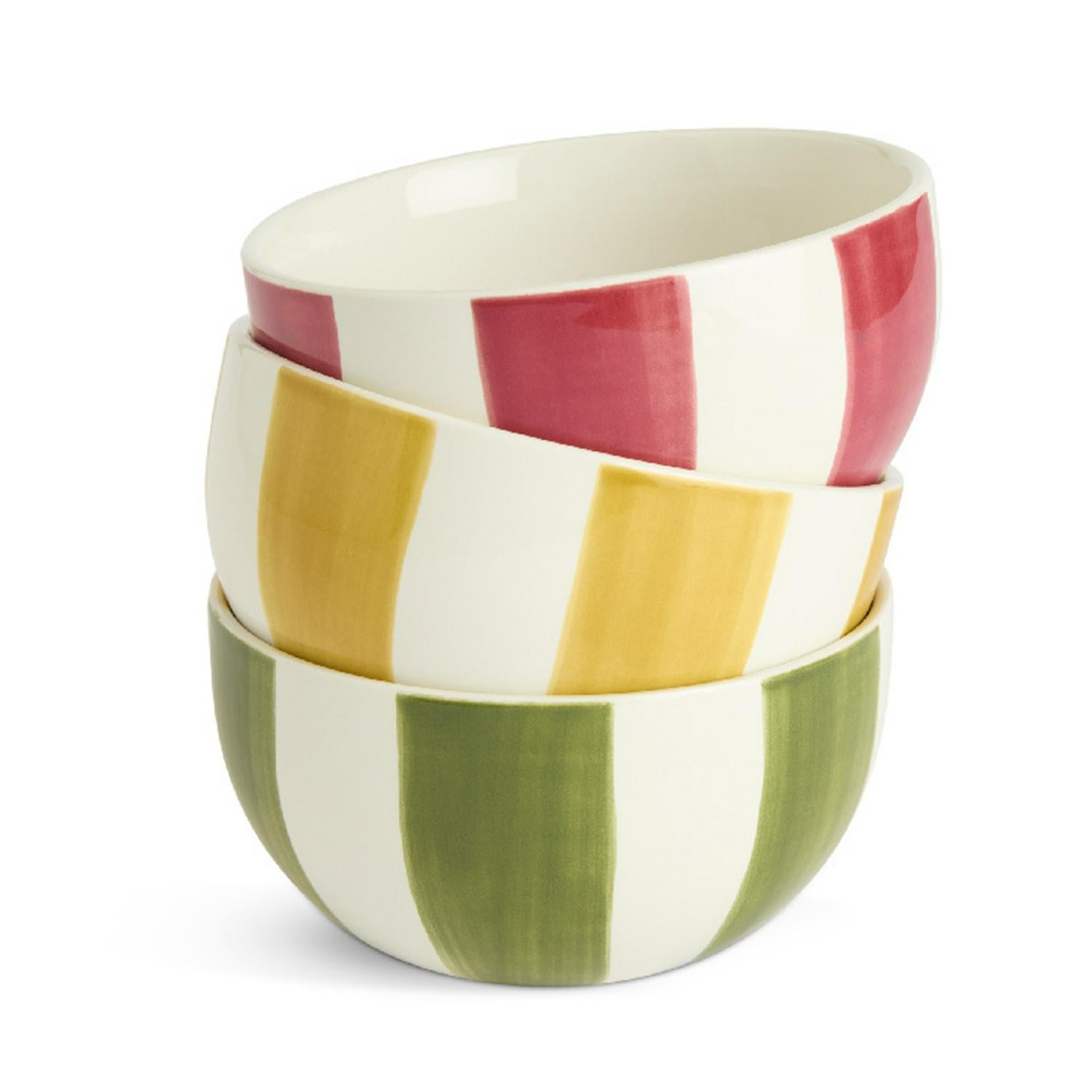 Habitat stripe nibble bowl assortment 3 pack, UK version