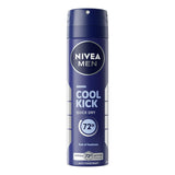 Nivea Men Cool Kick Antiperspirant Spray 150ml, imported from the UK