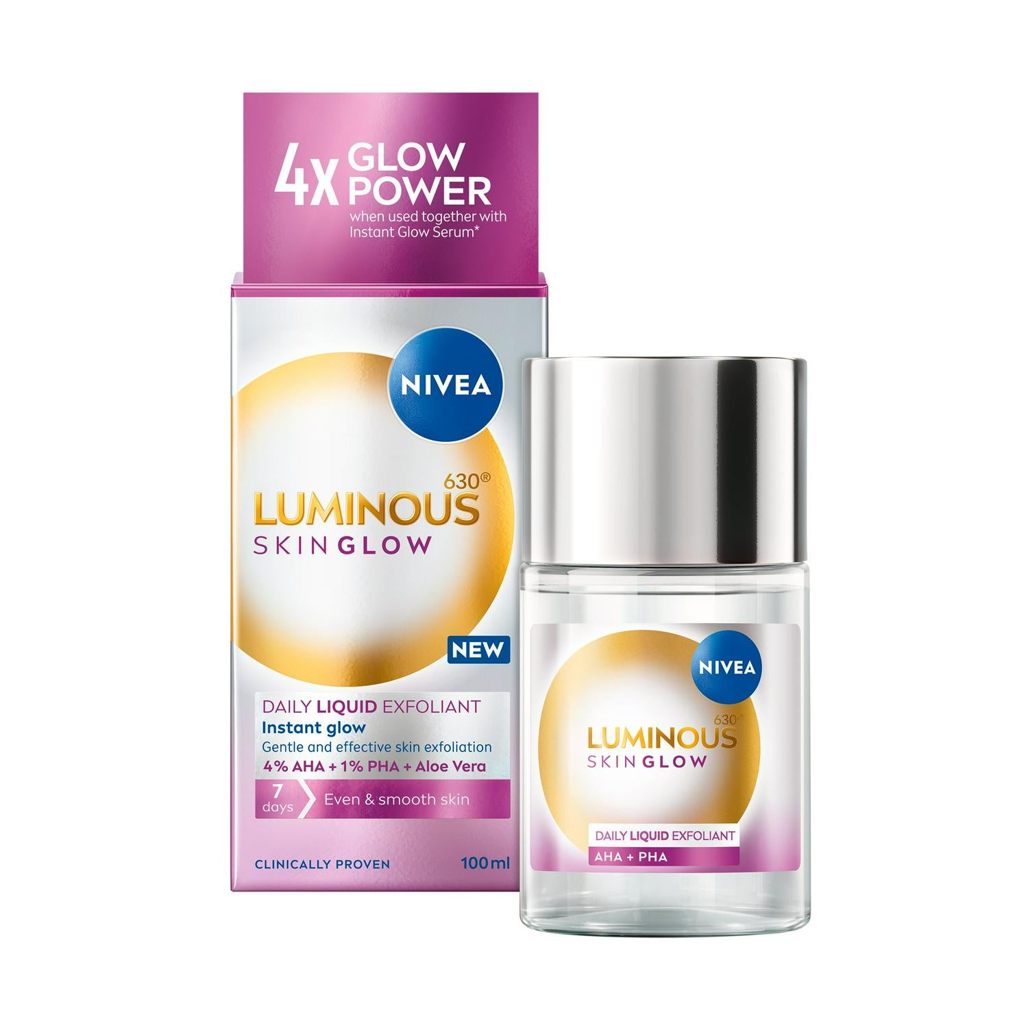Nivea Luminous630 Skin Glow Daily Liquid Exfoliator 100ml
