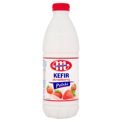 Mlekovita Strawberry Kefir Fermented Milk Drink 1kg