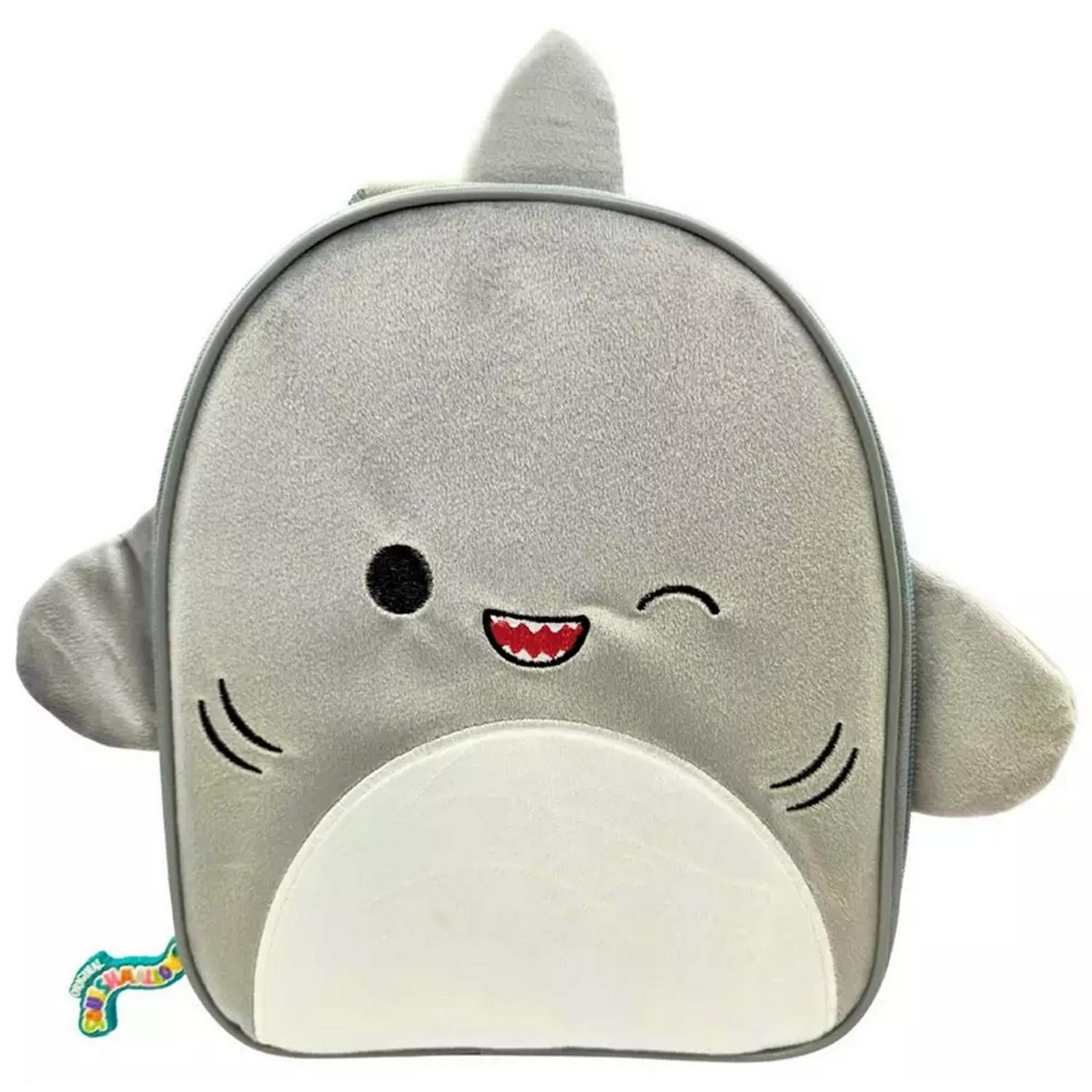 Squishmallows Gordon The Shark Furry Lunch Bag 24.5cm , UK version