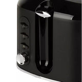 Cookworks Toaster Black 2 Slice (British brand)