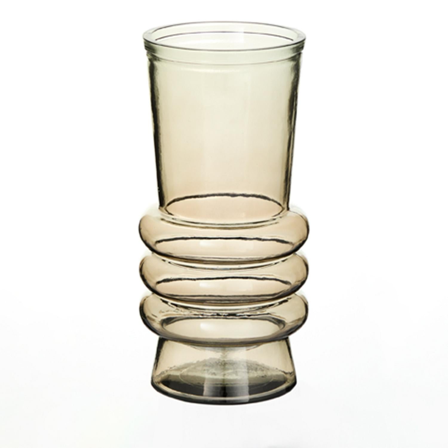 Habitat Green Glass Anillo Vase 25cm, UK version