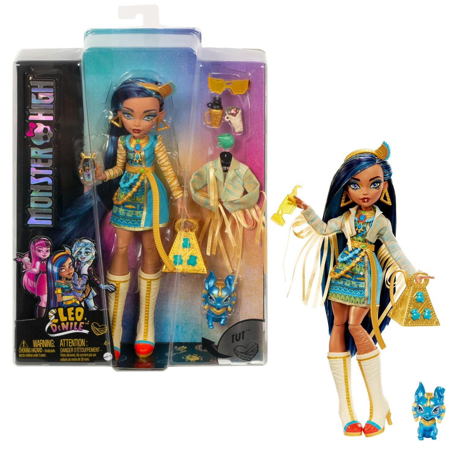 Monster High Fashion Doll Assortment Figure, imported from the UK