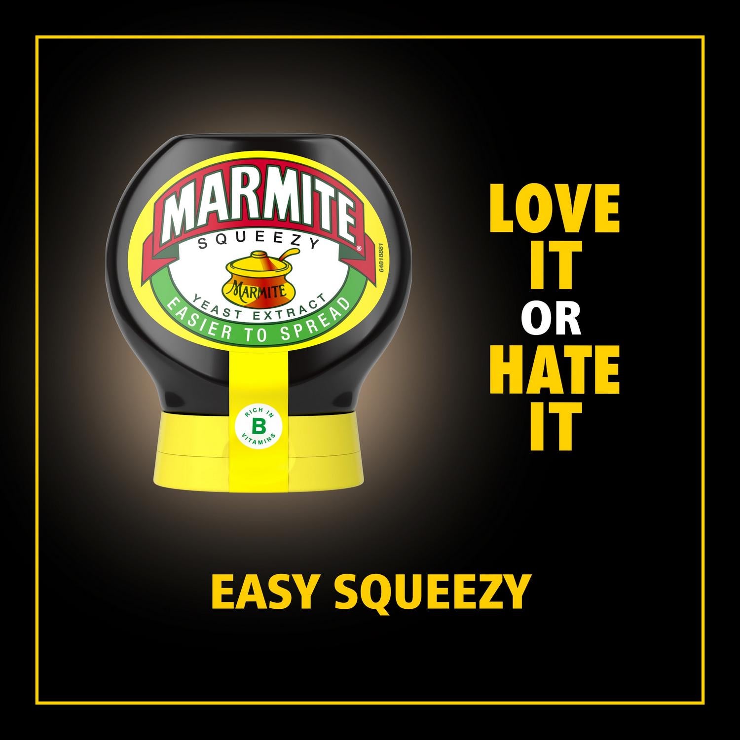 Marmite yeast extract squeezy 200g, imported from the UK
