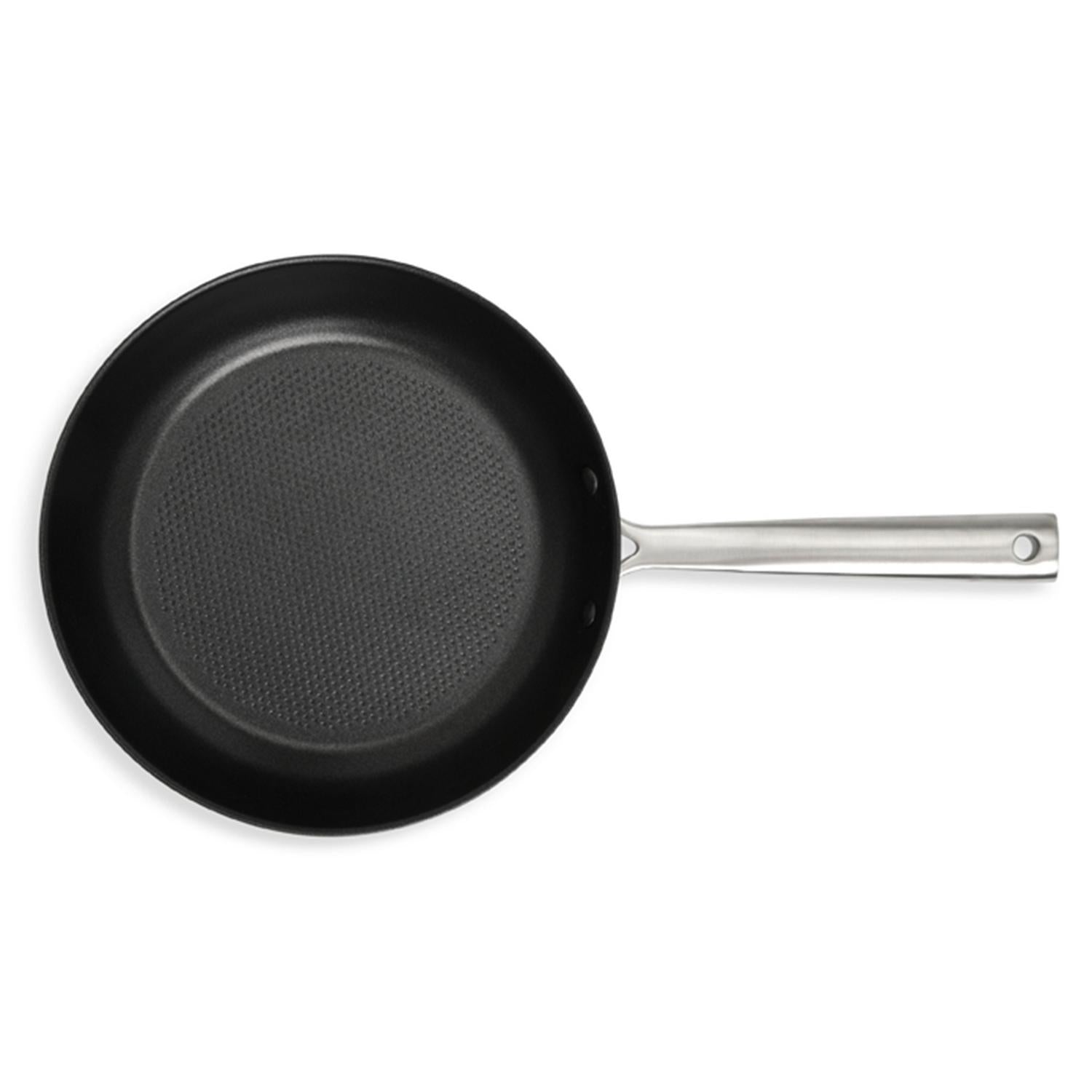 Habitat ellipse frying pan brushed stainless steel 24cm, UK version
