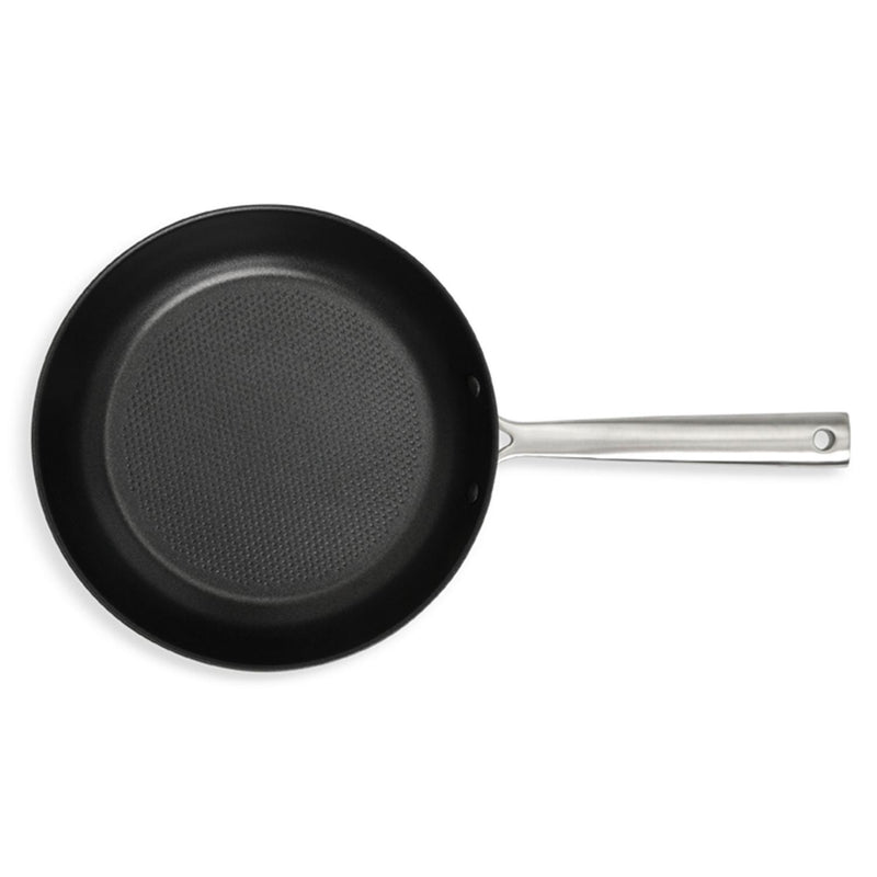Habitat ellipse frying pan brushed stainless steel 24cm, UK version