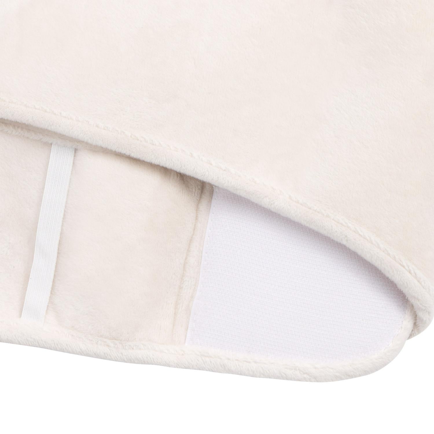 Habitat 1L Hot Water Bottle with Cream Fabric Cover