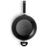 Habitat Aluminium stirfry pan Black 30cm with lid, UK version