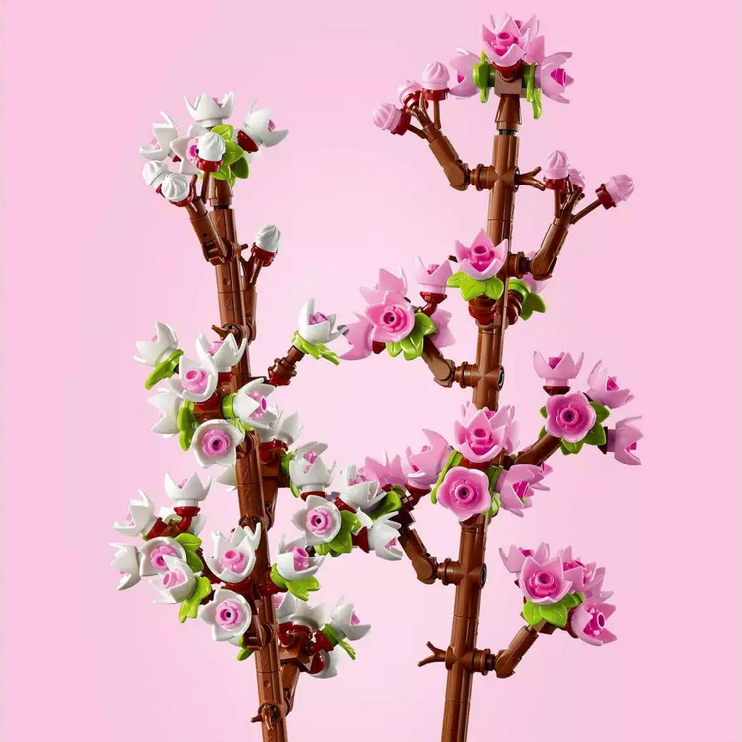 LEGO Cherry Blossom Flower Set Decor Build 430 Pieces, UK version