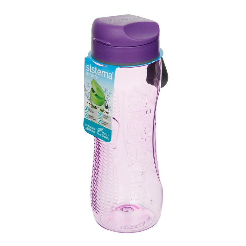 Sistema Active Bottle 800ml reusable plastic bottle (British brand)