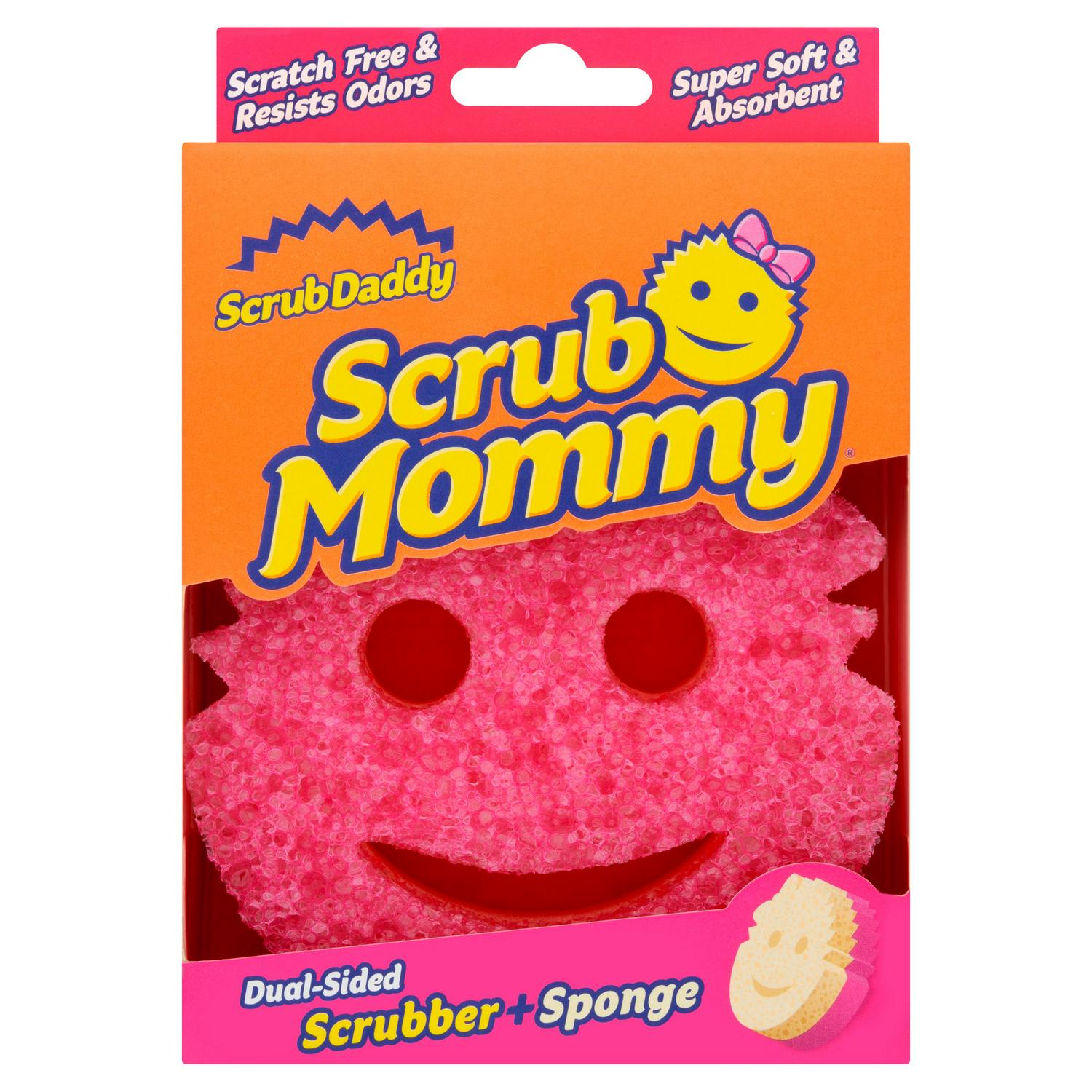 Scrub Daddy Scrub Mommy Pink Dual Sided Sponge (British brand)