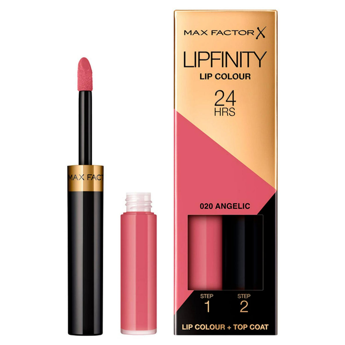 24-Hour Long-Wearing Lipstick with Gloss and Moisturizing Balm