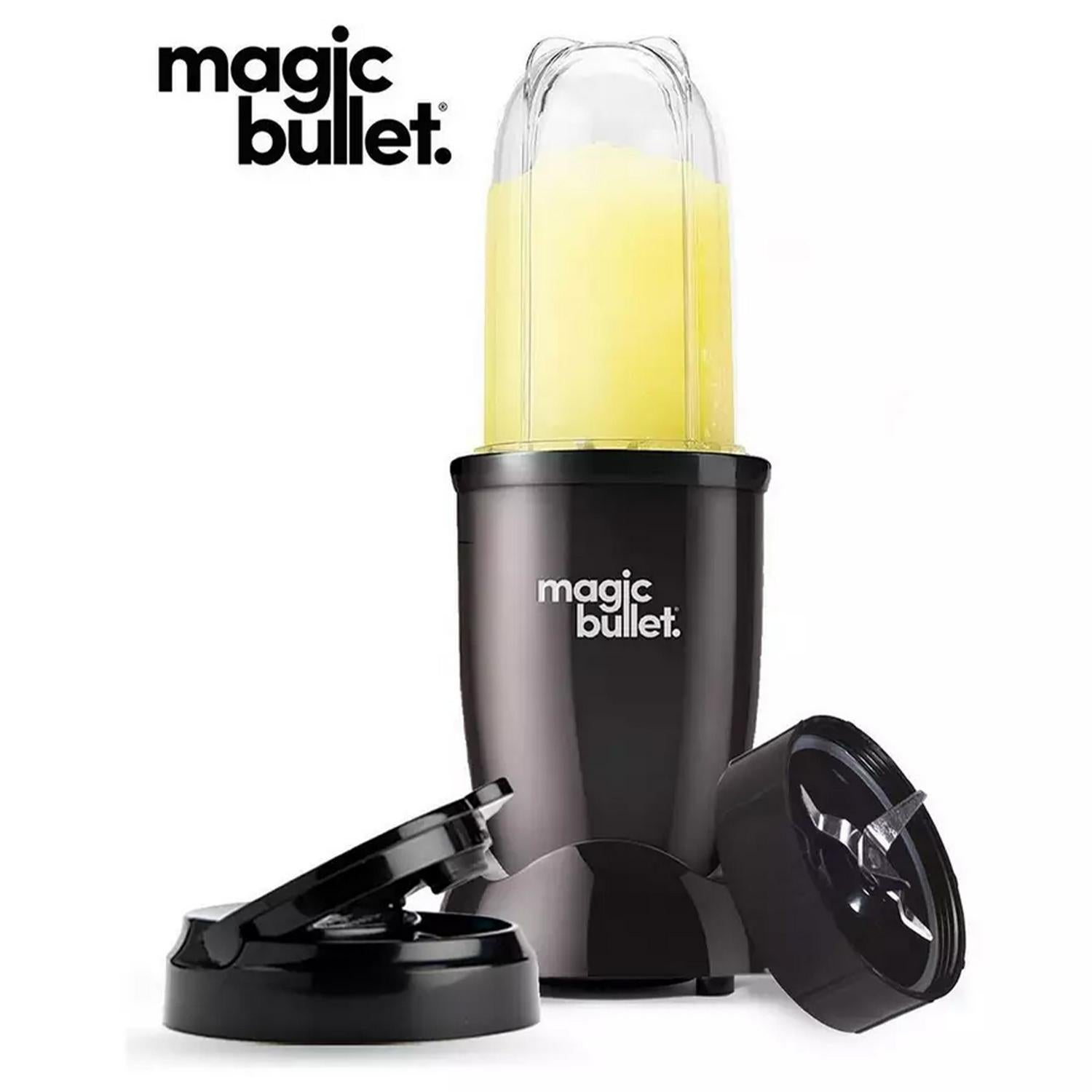 Magic bullet Deluxe Blender in black with 0.68 litre capacity, imported from the UK