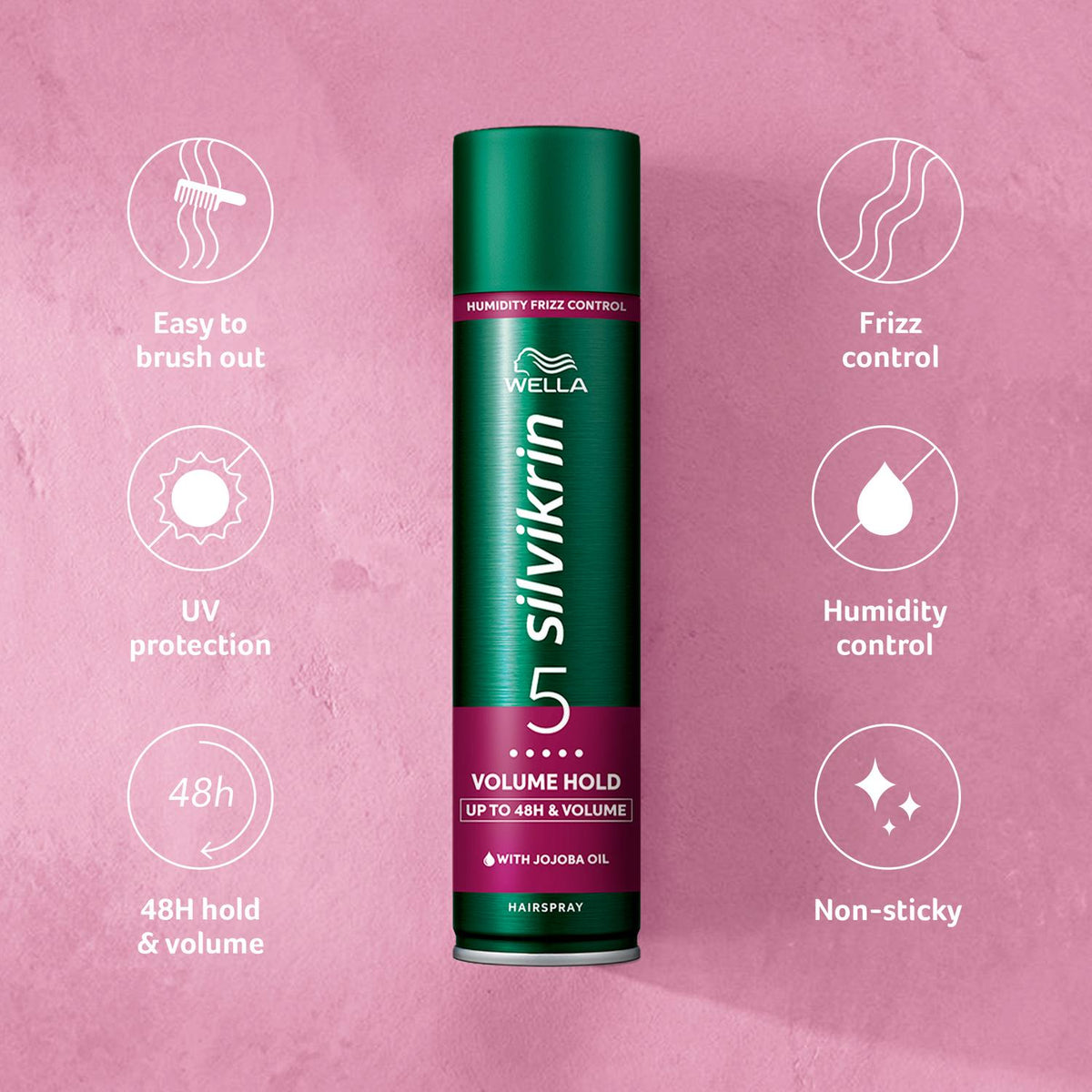 Wella Silvikrin Voluminous Hold Hairspray 400ml