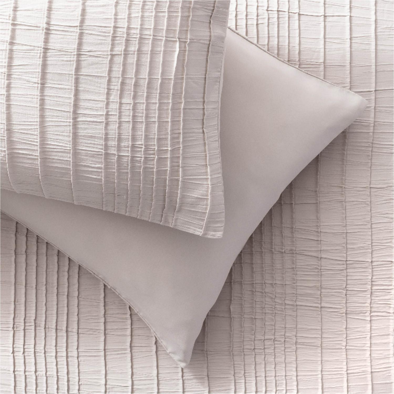 Sainsbury's Home crinkle taupe bedding set - British product