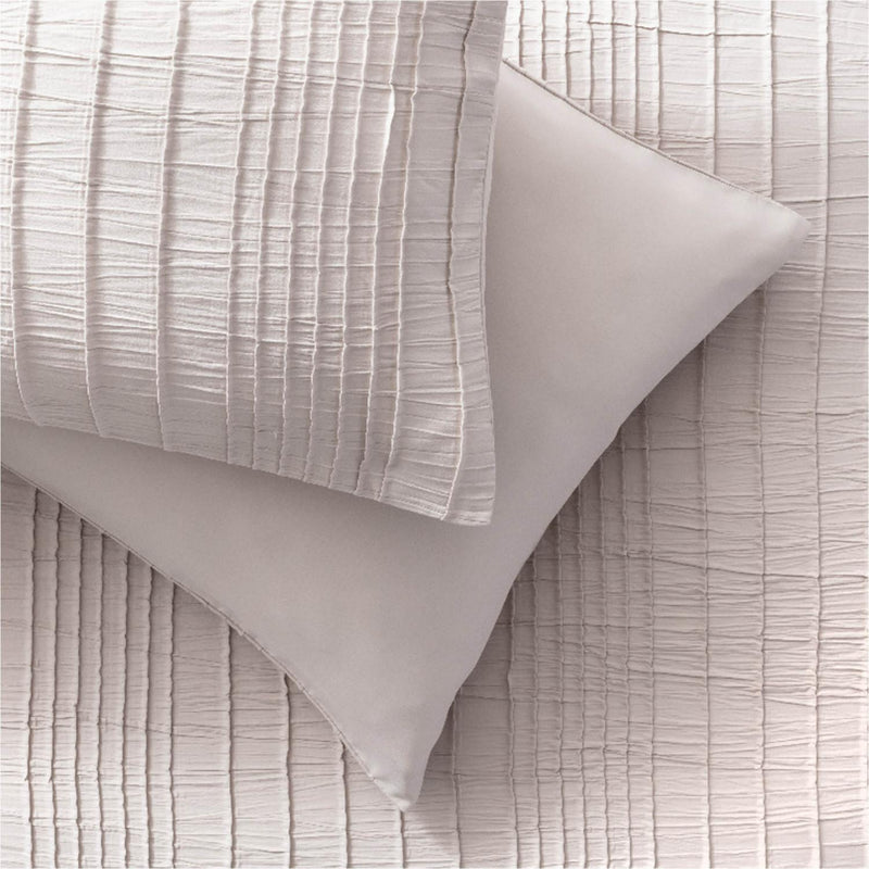 Sainsbury's Home crinkle taupe bedding set - British product