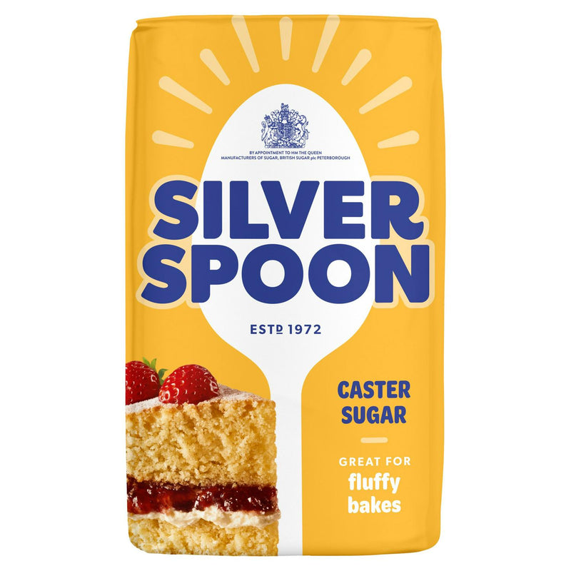 Silver Spoon caster sugar 1kg packet (British brand)
