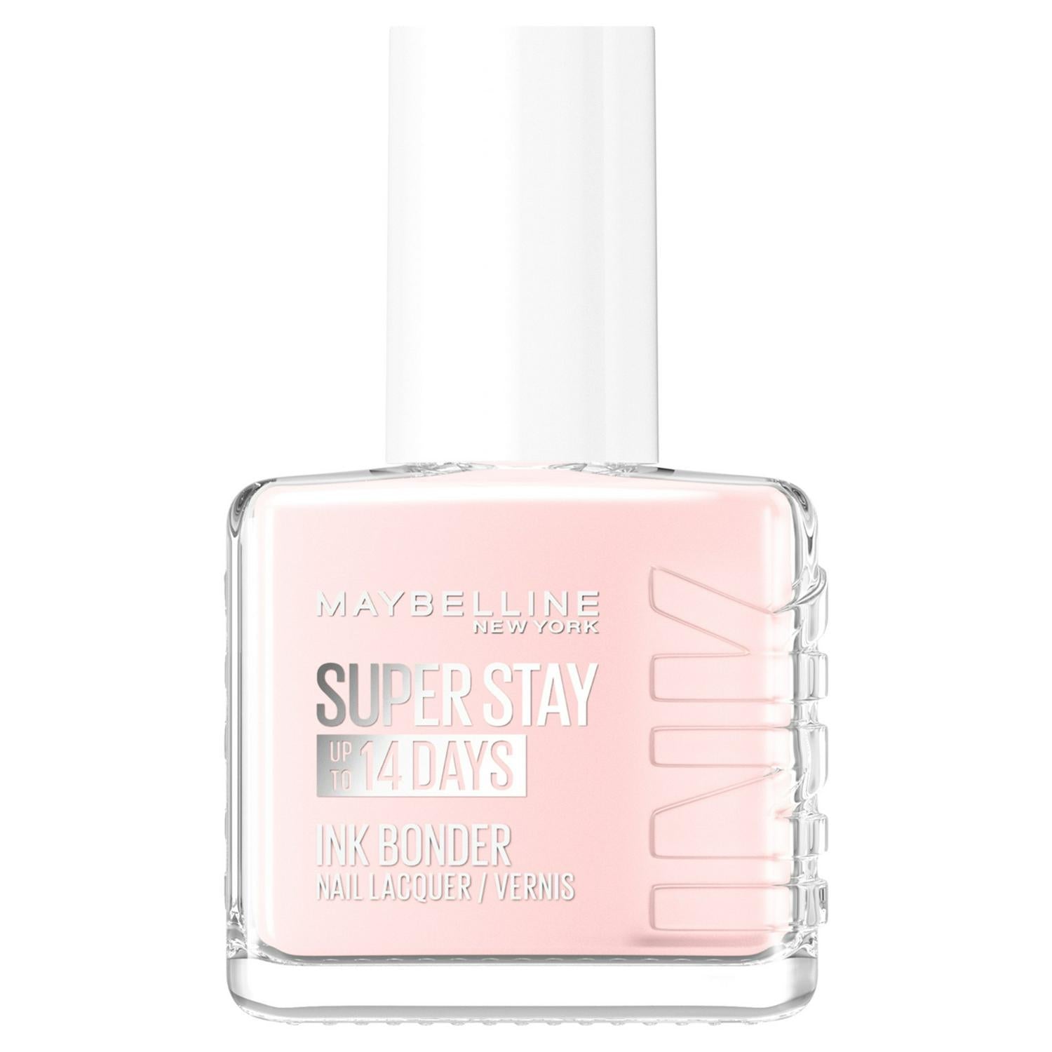 Maybelline Barely Sheer nail lacquer, imported from the UK