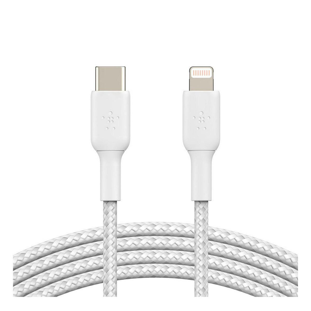 Belkin Braided C-Ltg 1M, White