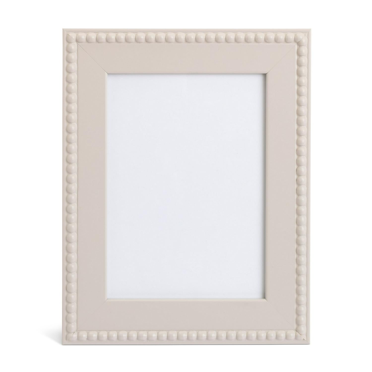 Habitat wood picture frame grey beaded 23x18cm, UK version