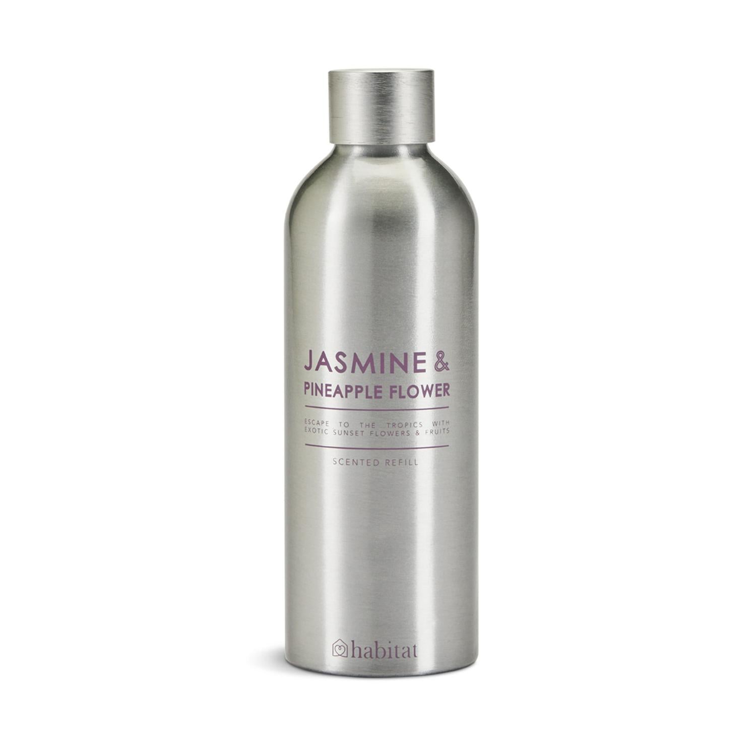 Habitat Scented Diffuser Refill Jasmine Pineapple 180ml, UK version