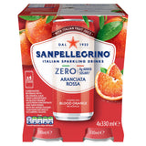 San Pellegrino Zero Blood Orange 4 x 330ml