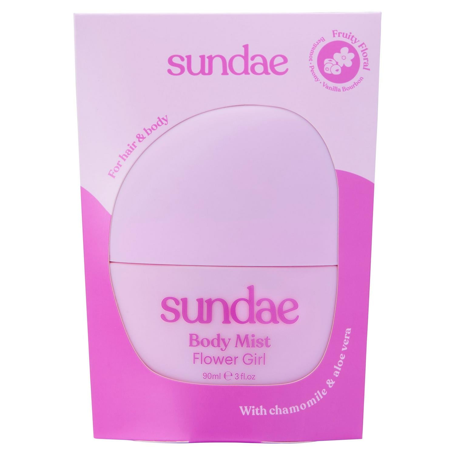 Sundae Flower Girl body spray fruity floral 90ml (British brand)