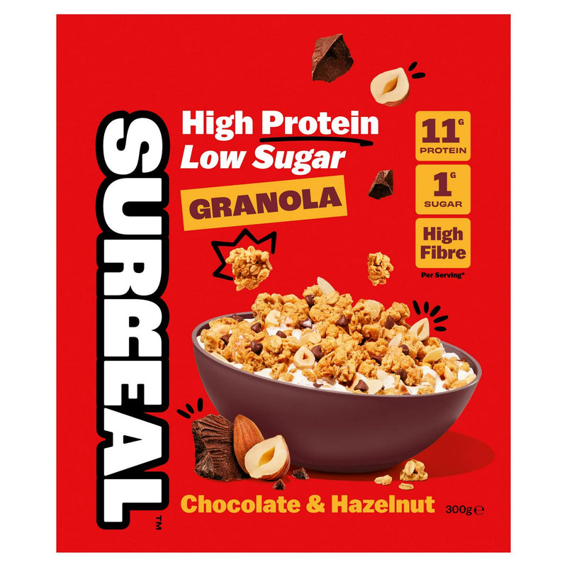 Surreal granola chocolate hazelnut 300g - British product