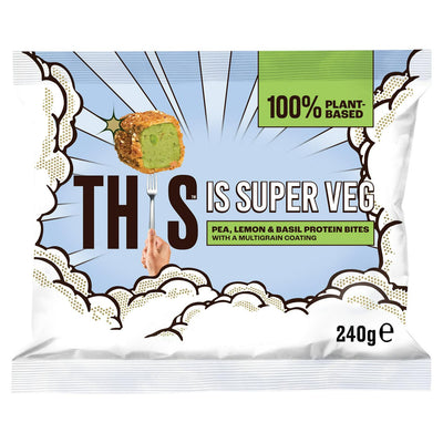 Sainsburys This Pea Lemon & Basil Protein Bites with Multigrain Coating 240g- Buy online at McGrocer