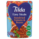 Tilda Sundried Tomato & Beans Microwave Meal 250g (British brand)