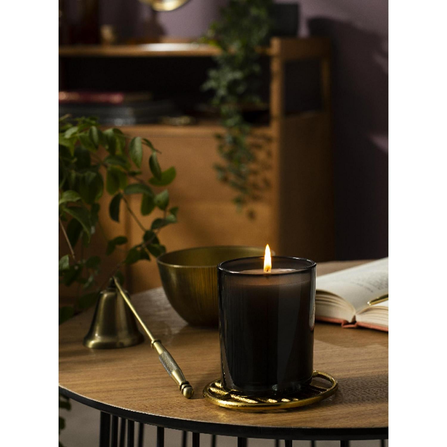 Habitat Patchouli Plum Scented Candle 9x7x7cm, UK version