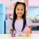 Cookeez Makery Scented Surprise Plush Pet Ice Cream Cone - British product