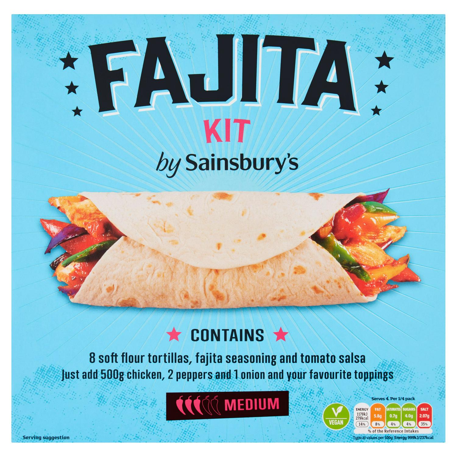 Fajita Meal Kit 470g