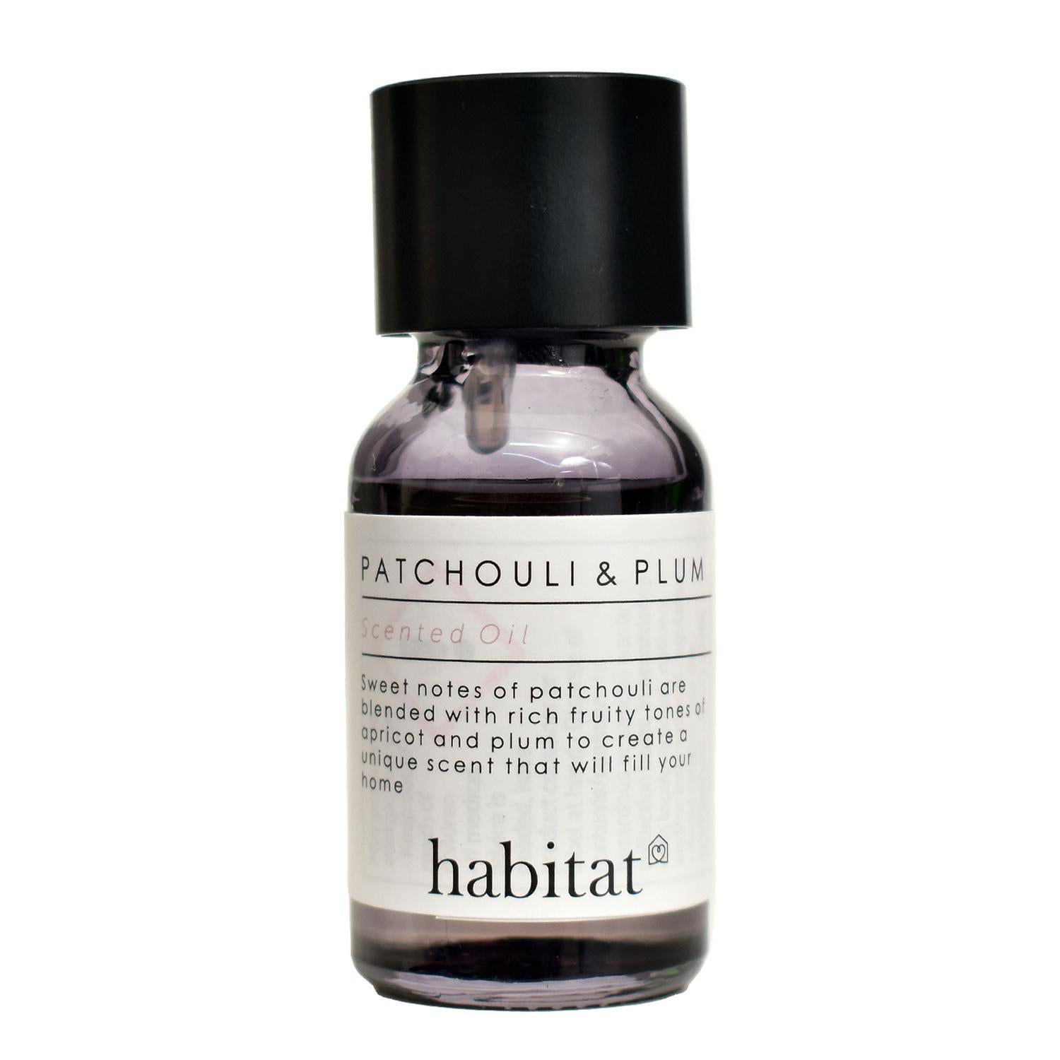 Habitat Scented Oil Patchouli Plum 28 x 65mm, UK version
