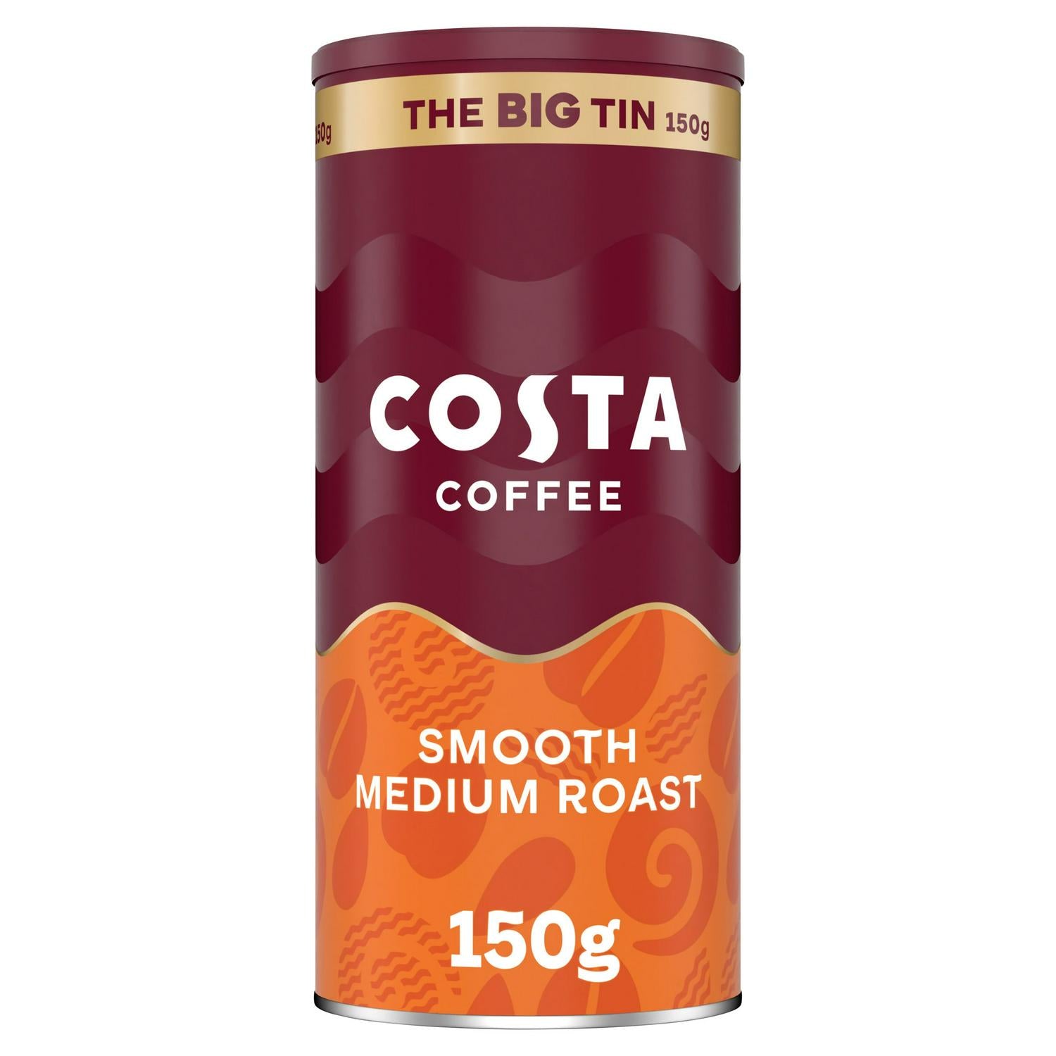 Costa Coffee Smooth Medium Roast 150g - British product
