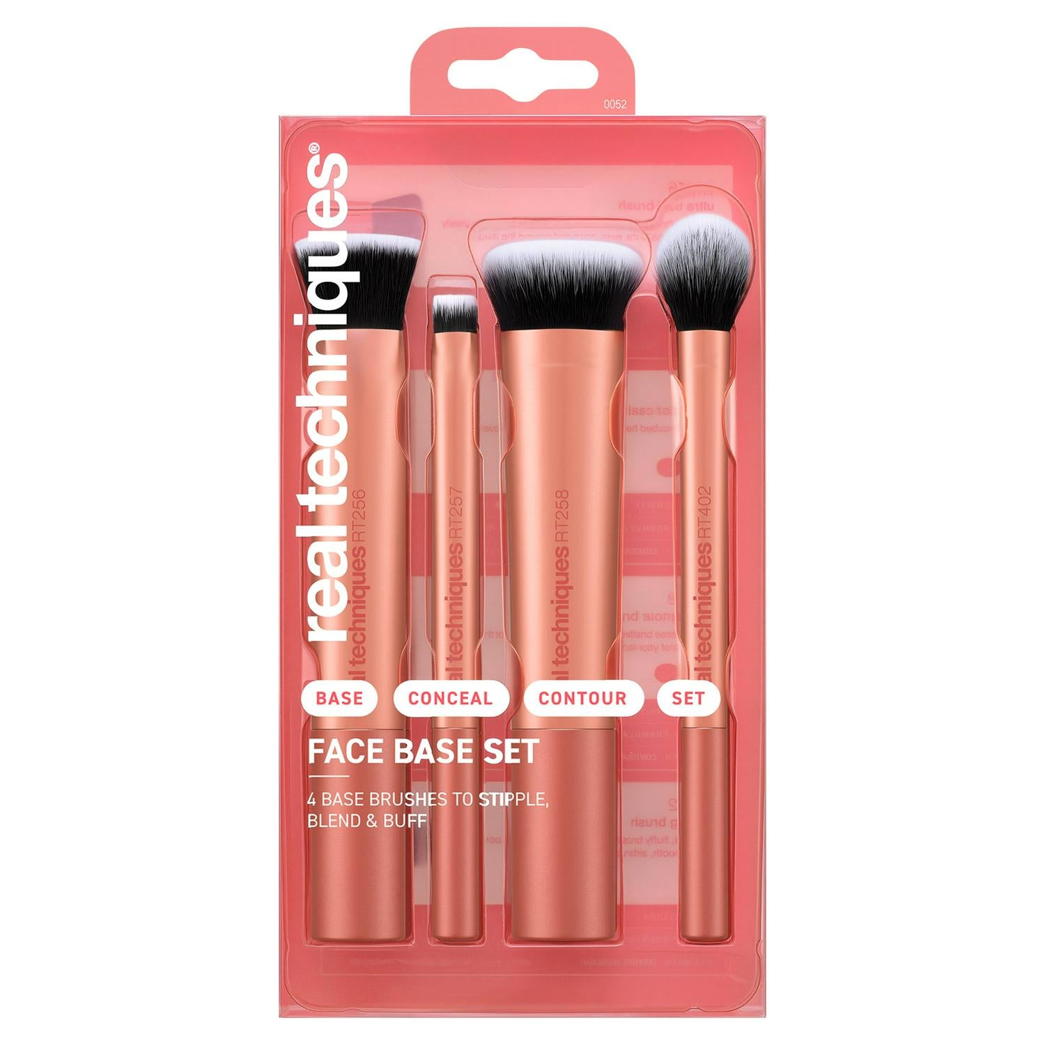 Real Techniques Face Base Set 4 Piece Brush, imported from the UK