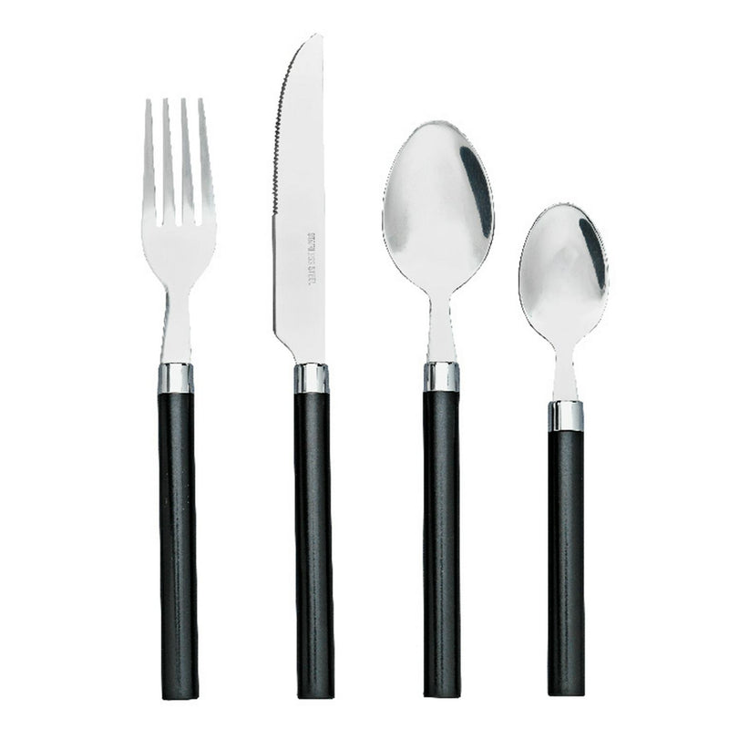 Sainsbury's Home Black Cutlery Set 16 Piece (British brand)