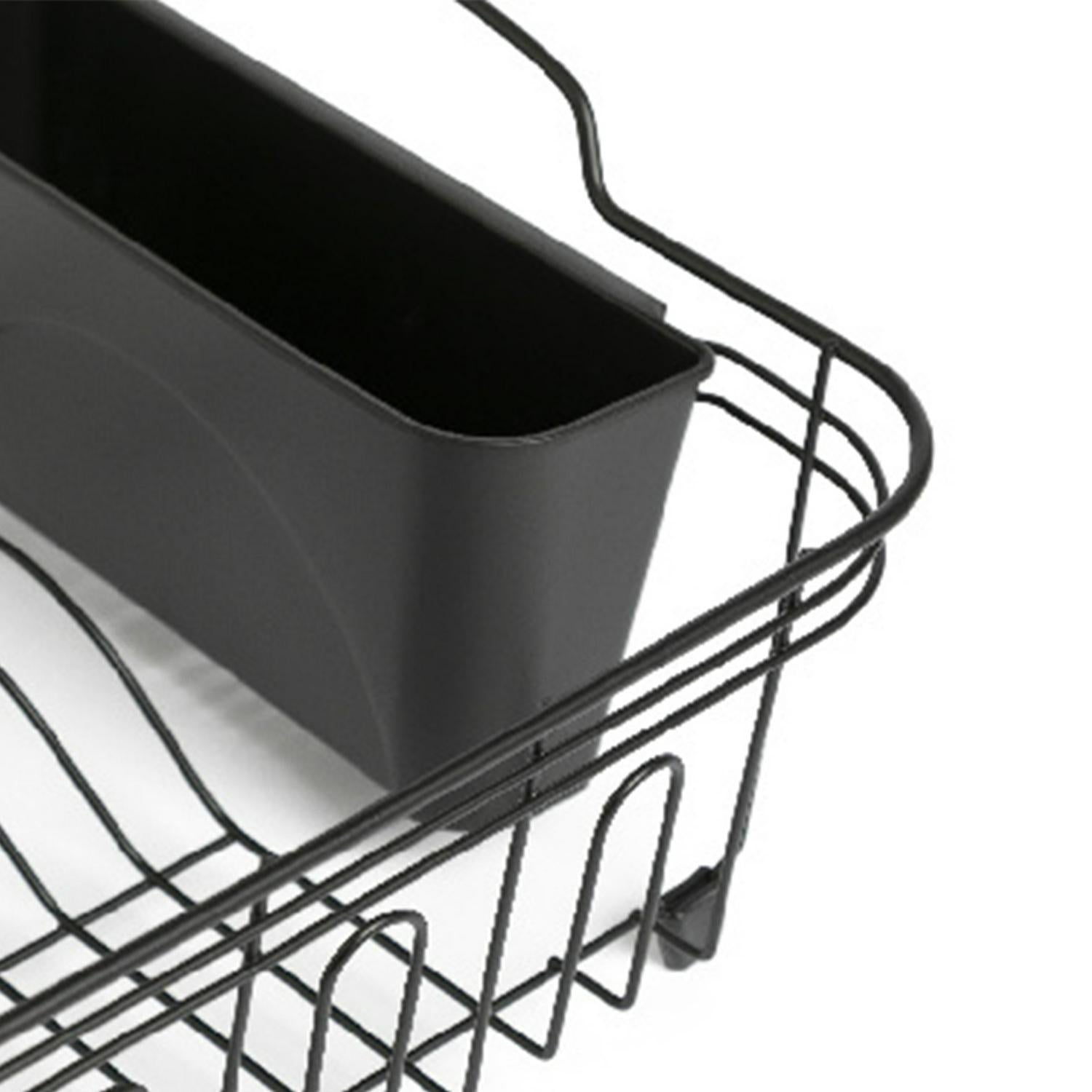 Habitat large wire dish drainer in black, UK version