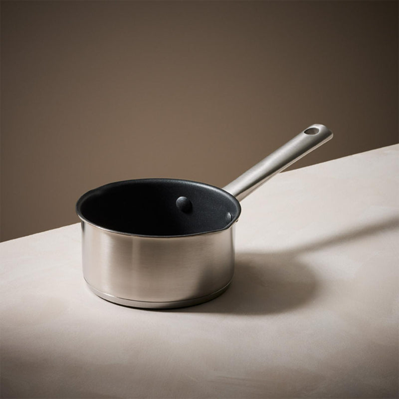 Habitat stainless steel milk pan 14cm, UK version