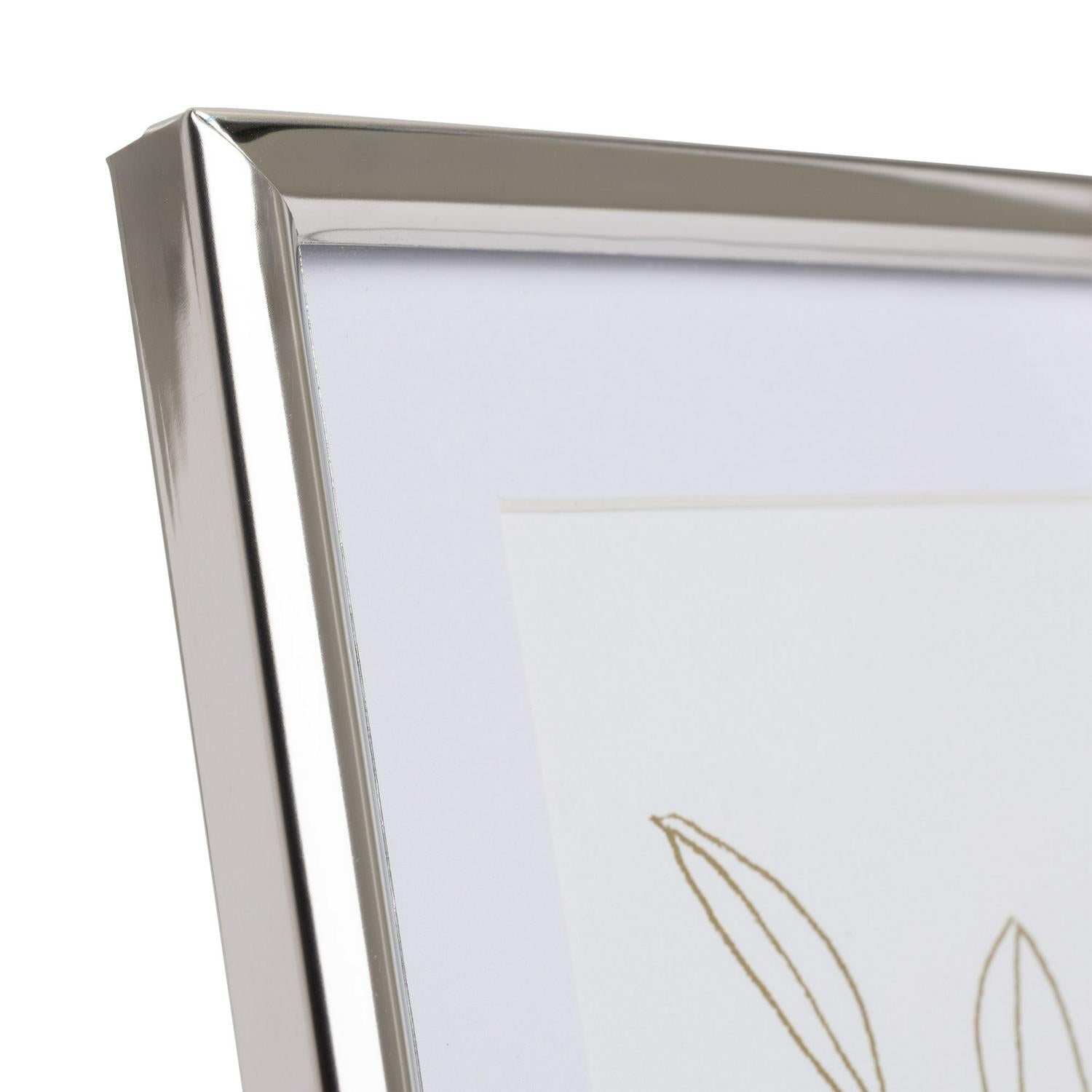 Habitat skinny metal picture frame silver 19x14cm - British product