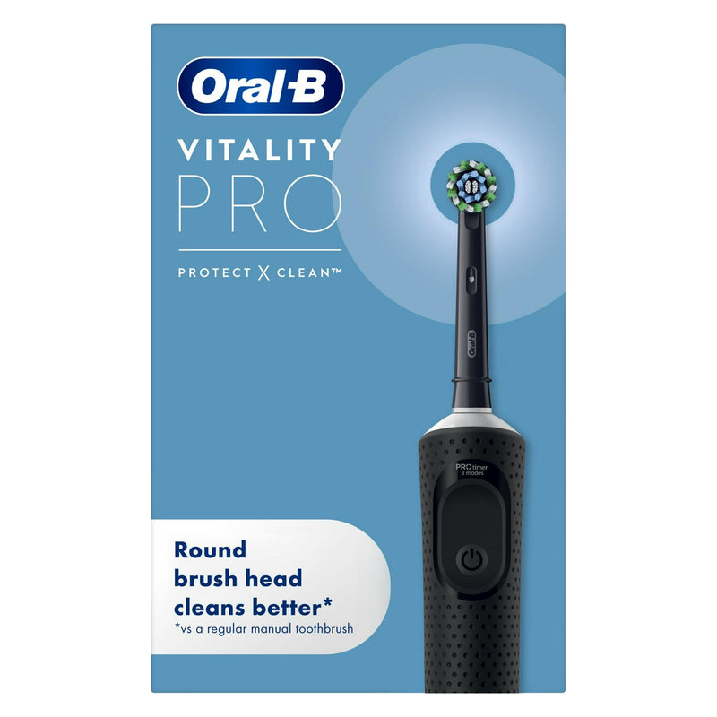 Oral-B Pro Vitality electric toothbrush black, imported from the UK