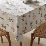 Sainsbury's Home Bee Floral Wipe Clean Table Cloth Cream L180x140cm (British brand)